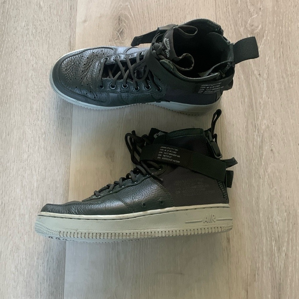 Nike Women's SF AF-1 MID Urban‎ Utility Military Shoes size 8 sneakers